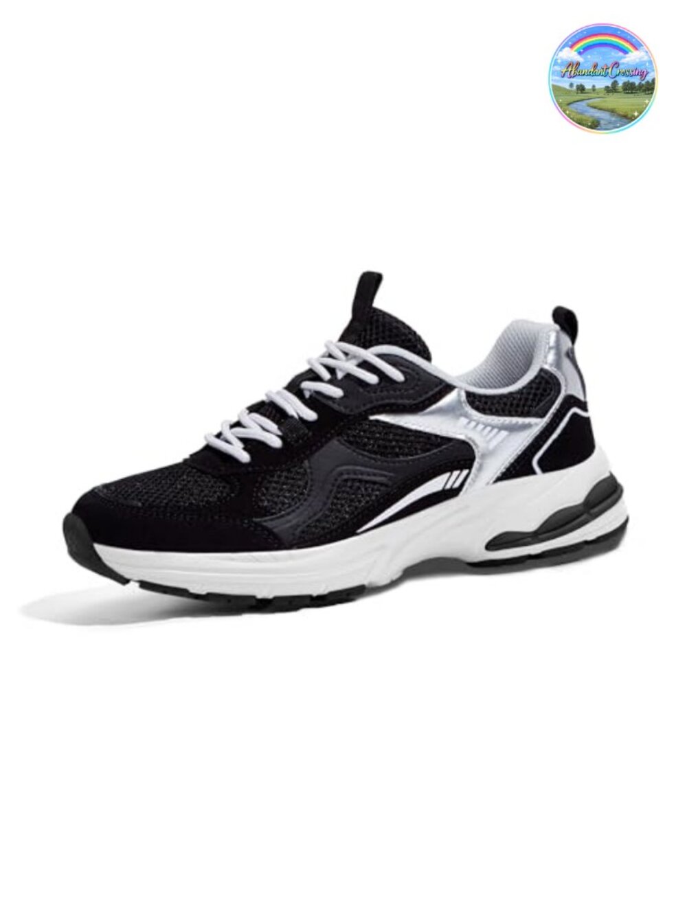 Chunky Fashion Sneakers Breathable Mesh Athletic Walking Shoes